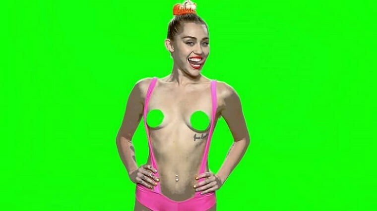 Miley Cyrus, exemplo de libertação do padrão 