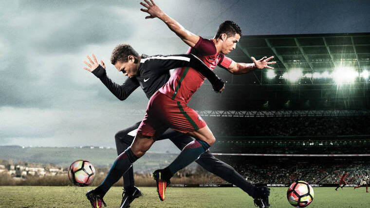 Campanha da Nike feita durante a Eurocopa