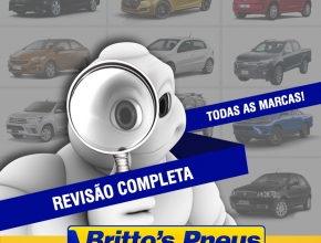 Arte Criada para o Brittos Pneus