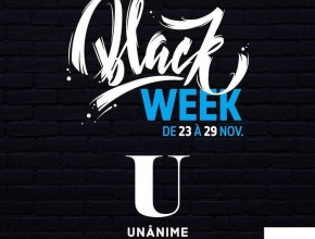 Aproveite a #BlackWeek na @LojaUnanime!