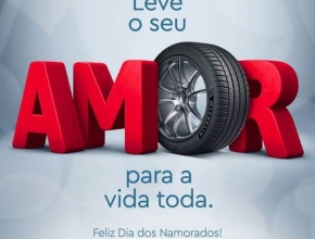 Arte criada para o #DiadosNamorados. Cliente: @MGSulPneus.