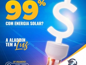 Campanha criada para o cliente @AladdinEnergy.