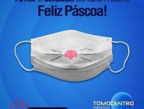 Arte criada para a #Páscoa. Cliente: @Tomocentro.Tomografia.