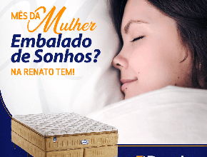 Embalado de sonhos.