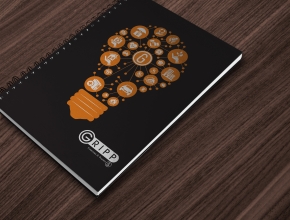 Caderno criado para a Gripp Seguros
