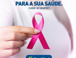 Arte criada para o #OutubroRosa. Cliente: @BrasilCardOficial.