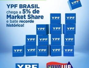 Arte criada para divulgar a parceria de sucesso da @Covalub com a @YpfBrasilOficial. Produtos distribuídos exclusivamente no Sul de Minas pelo nosso cliente #Covalub! 🚀