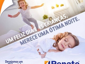 Arte criada para o #DiadasCrianças. Cliente: @RenatoTecidos.