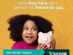 Arte de #DiadasCrianças criada para @SicoobCredivass.